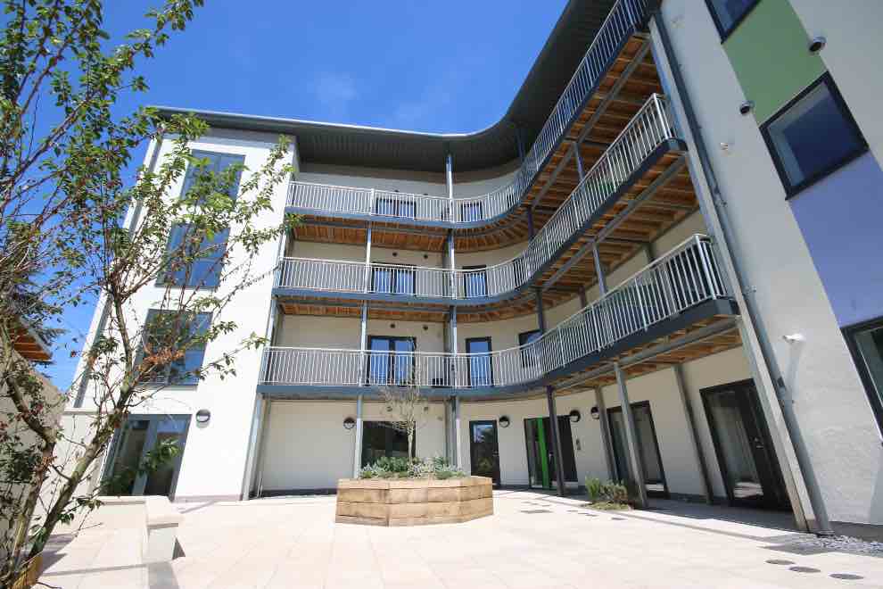 Exeter environmentally friendly housing complex wins design award The